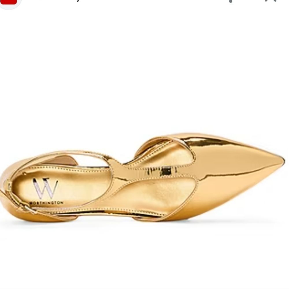 BRAND NEW WORTHINGTON WOR KENDIE D'ORSAY WOMENS POINTED CLOSED TOE BALLET FLATS